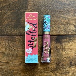 NIB Too Faced Melted Matte Clover III Liquid Lipstick Soft Pink Mocha Color